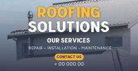 Professional Roofing Solutions Facebook Ad Design