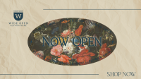 Flower Shop Open Now Facebook Event Cover Image Preview