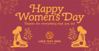 Rustic International Women's Day Facebook ad Image Preview