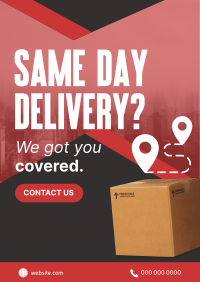 Express Delivery Package Poster Image Preview