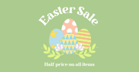 Easter Egg Hunt Sale Facebook Ad Design