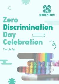Playful Zero Discrimination Celebration Flyer Image Preview