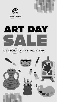 Art Materials Sale Instagram story Image Preview