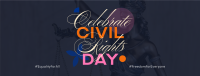 Civil Rights Celebration Facebook cover Image Preview
