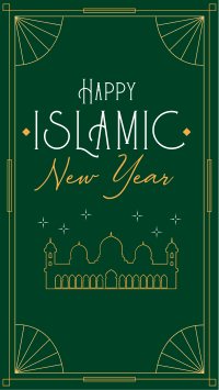 Elegant Islamic Year Instagram Story Design