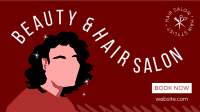 Hair Salon Minimalist Facebook event cover Image Preview