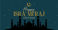 Isra' Mi'raj Spiritual Night Facebook ad Image Preview