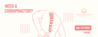 Book Chiropractor Services Facebook cover Image Preview