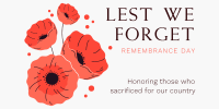 Symbol of Remembrance Twitter post Image Preview