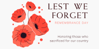 Symbol of Remembrance Twitter Post Image Preview