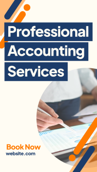 Accounting Services Available Facebook Story Design