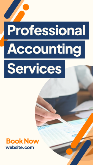 Accounting Services Available Facebook story Image Preview