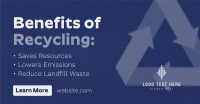 Recycling Benefits Facebook ad Image Preview