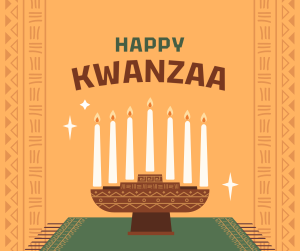 Kwanzaa Candle Facebook post Image Preview