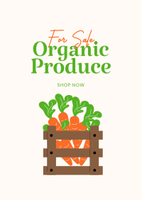 Organic Produce For Sale Flyer Image Preview