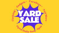 Comic Yard Sale Facebook event cover Image Preview