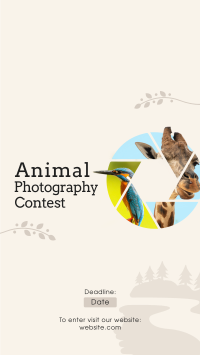 Animals Photography Contest Instagram story Image Preview