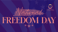 Freedom Day Celebration Facebook event cover Image Preview