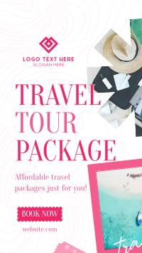 Travel Package  TikTok Video Design