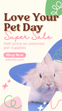 Dainty Pet Day Sale YouTube short Image Preview