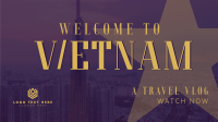 Vietnam Cityscape Travel Vlog Video Preview