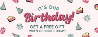 Business Birthday Promo Facebook Cover Image Preview