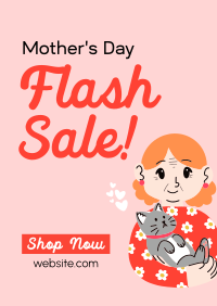 Cat Mom Sale Poster Image Preview