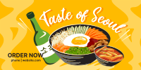 Taste of Seoul Food Twitter post Image Preview