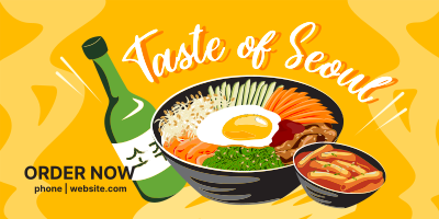 Taste of Seoul Food Twitter post Image Preview