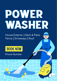 Power Washer for Rent Poster Image Preview