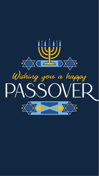 The Passover Facebook story Image Preview