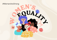 Women Diversity Postcard Image Preview