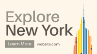 Minimal New York Tour Animation Preview