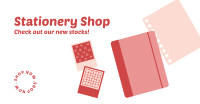 Cute Stationery Shop  Facebook ad Image Preview