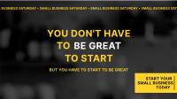 Start Your Business Today Facebook Event Cover Design