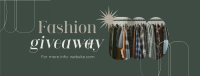 Elegant Fashion Giveaway Facebook Cover Design