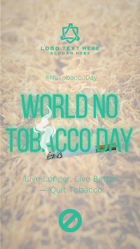 No Tobacco Day Facebook story Image Preview