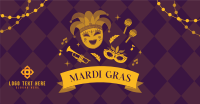 Mardi Gras Celebration Facebook ad Image Preview