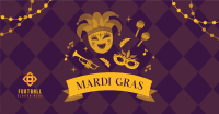 Mardi Gras Celebration Facebook ad Image Preview