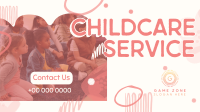 Abstract Shapes Childcare Service Video Image Preview