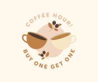 Buy 1 Get 1 Coffee Facebook post Image Preview
