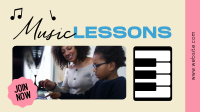 Music Lessons Animation Design