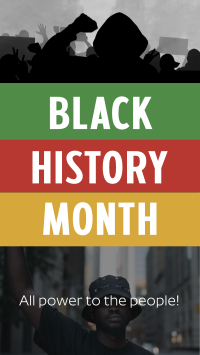 Power Black History Month YouTube short Image Preview