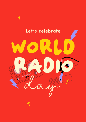 World Radio Day Poster Image Preview