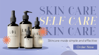 Skin Care Products Animation Design