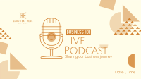 Playful Business Podcast Facebook event cover Image Preview