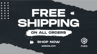 Grunge Shipping Discount Animation Image Preview