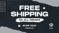 Grunge Shipping Discount Animation Image Preview
