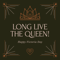 Long Live The Queen! Instagram Post Design
