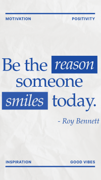 Make Someone Smile Facebook story Image Preview